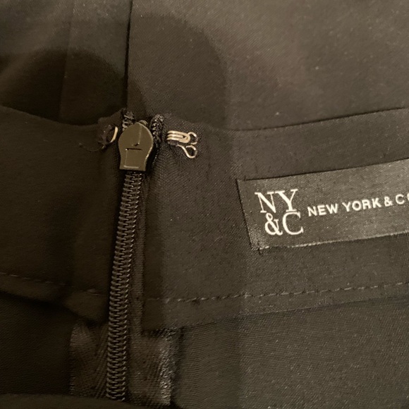 New York & Company Black BUTTON-FRONT PENCIL SKIRT - ESSENTIAL STRETCH M… - Picture 7 of 9